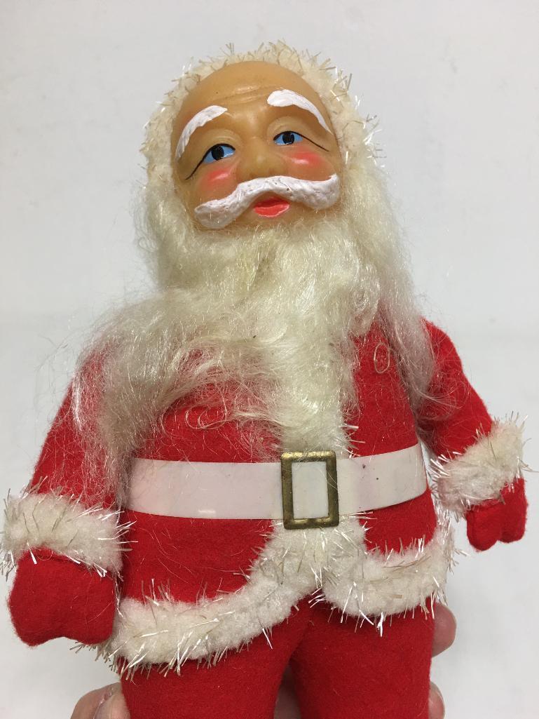 Vintage Plastic Santa Claus