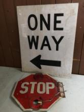 Lot of 2 Street Signs