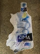 Thin Metal Zima Sign