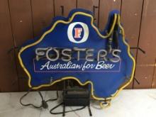 Foster's Beer Neon Sign