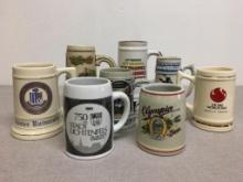 Group of Misc Collectible Beer Steins