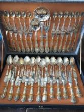 Silver Plated Flatware Set