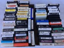 Two Lots of Vintage 8 Track Tapes