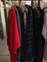 Group of Men's Long Sleeves and Jackets Size XL