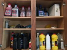 Entire Contents of Upper Garage Cabinet Incl Sander, Filter and More (Cabinet Not Incl)