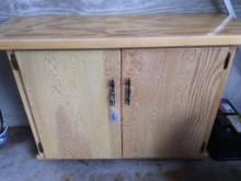 Small Hand Made Wood Cabinet