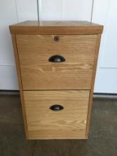 Sauder Style Wooden Filing Cabinet