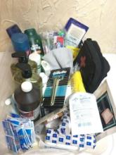 Misc Beauty/Health Care Lot Incl Shampoo, Hairspray, Razor, Advil and More