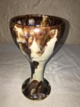 MCM RJ Delwaide Studio Art Pottery Vase/Goblet