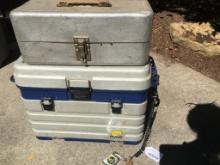 Two Fishing Tackleboxes and Contents