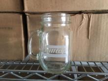 Six Boxes of Hilltop Vending Advertising Drinking Glasses