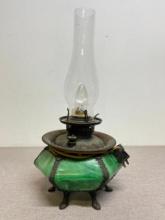Converted Oil Lamp to Electric