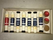 Vintage Table Top Bowling Game