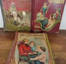 Collection of 3 Turn of the Century Children's Books