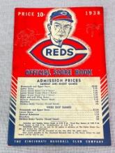 1938 Cincinnati Reds Score Book
