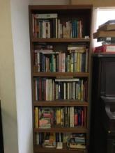 Large Bookshelf and Contents