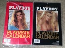 Two Playboy Playmate Calendars 1995 & 1996 New Condition