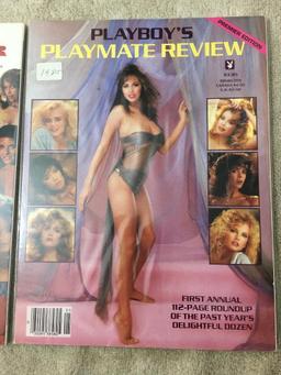 Two Vintage Playboy Magazines 1985 - Like New Condition