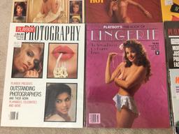 Eleven Vintage Playboy Magazines 1988 - Like New Condition