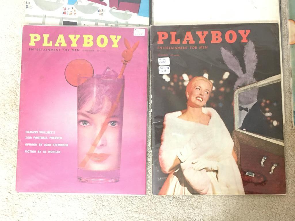 Vintage Playboy Magazine October 1957 - Like New Condition