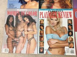 Nine Playboy Magazines 1997 - Like New Condition