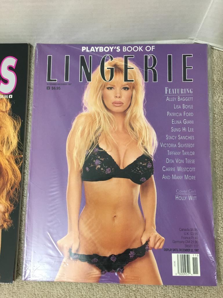 Nine Playboy Magazines 1997 - Like New Condition
