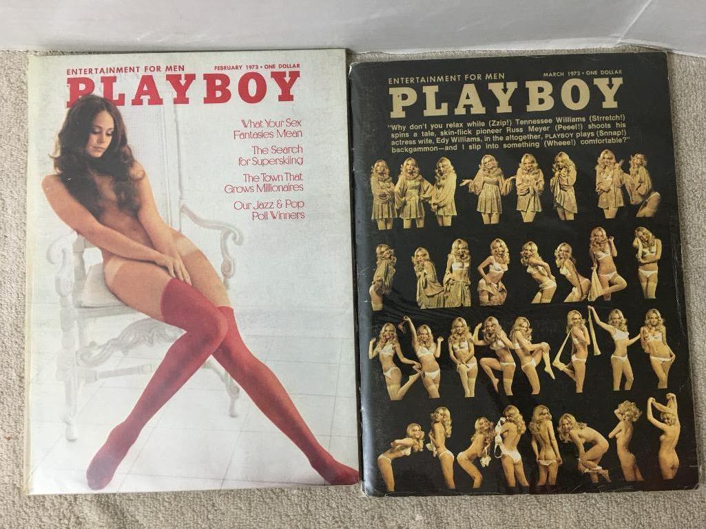 Vintage Playboy Magazine January 1973 - Like New Condition