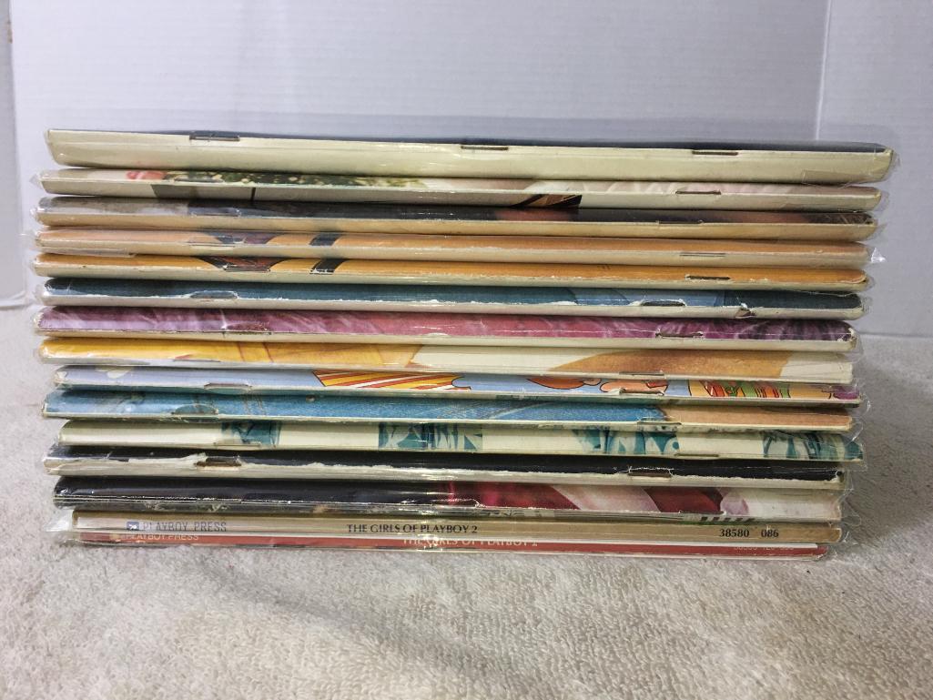 Fourteen Vintage Playboy Magazines 1974 - Like New Condition