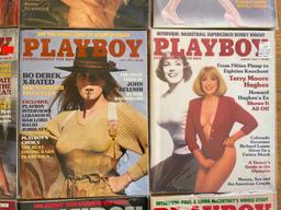 Vintage Playboy Magazines - Complete Set 1984 - Like New Condition