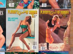 Twelve Misc Vintage Playboy Magazines - Like New Condition