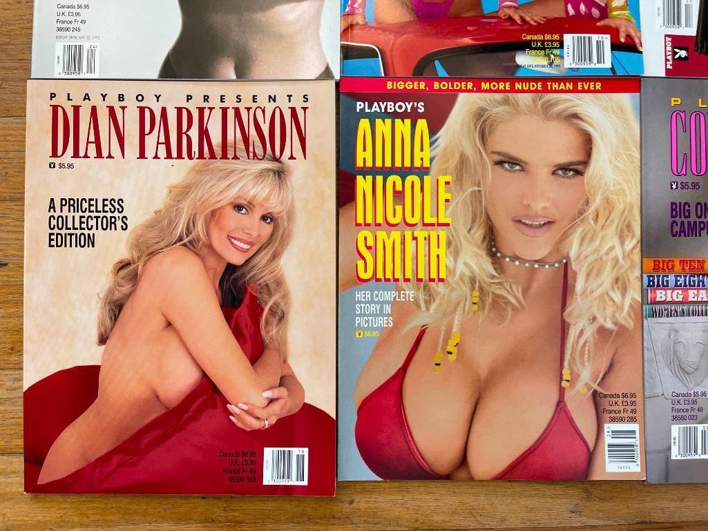 Twelve Misc Playboy Magazines - Like New Condition