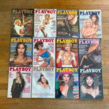 Vintage Playboy Magazines - Complete Set 1985 - Like New Condition