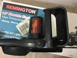 Vintage Remington 14" Electric Chain Saw 1.5 HP - Appears New in Box