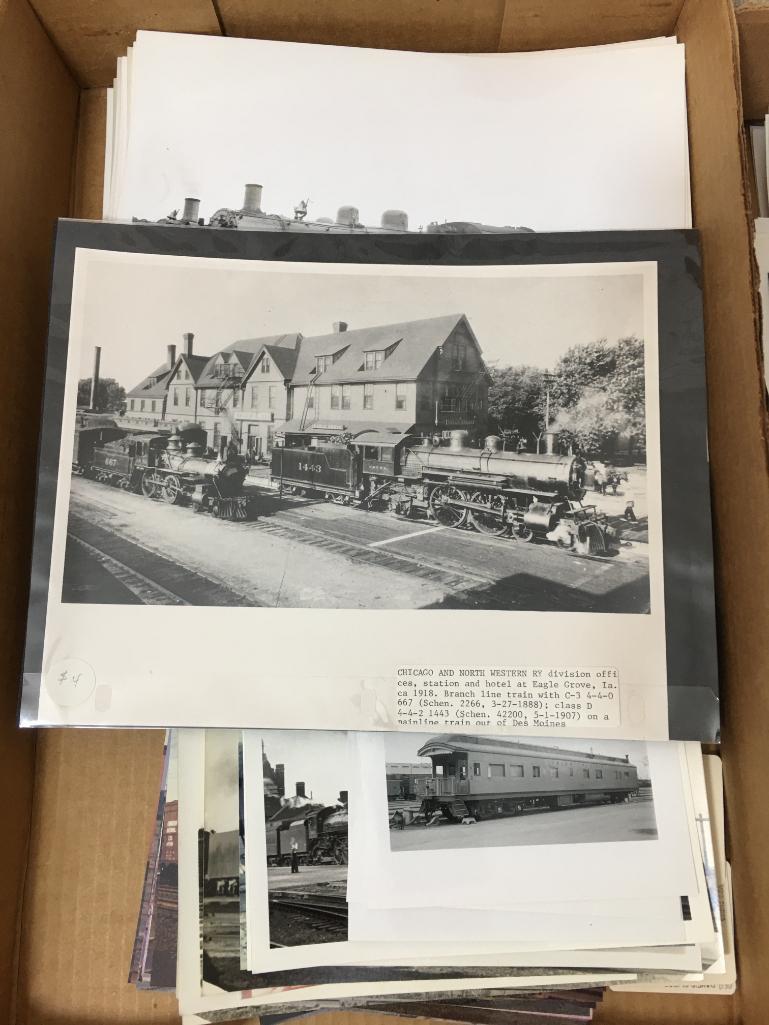 Group of Vintage Train Photographs