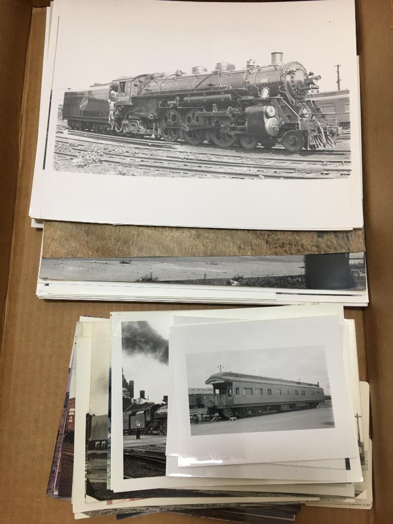 Group of Vintage Train Photographs