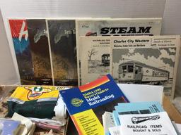 Group of Misc Train Memorabilia