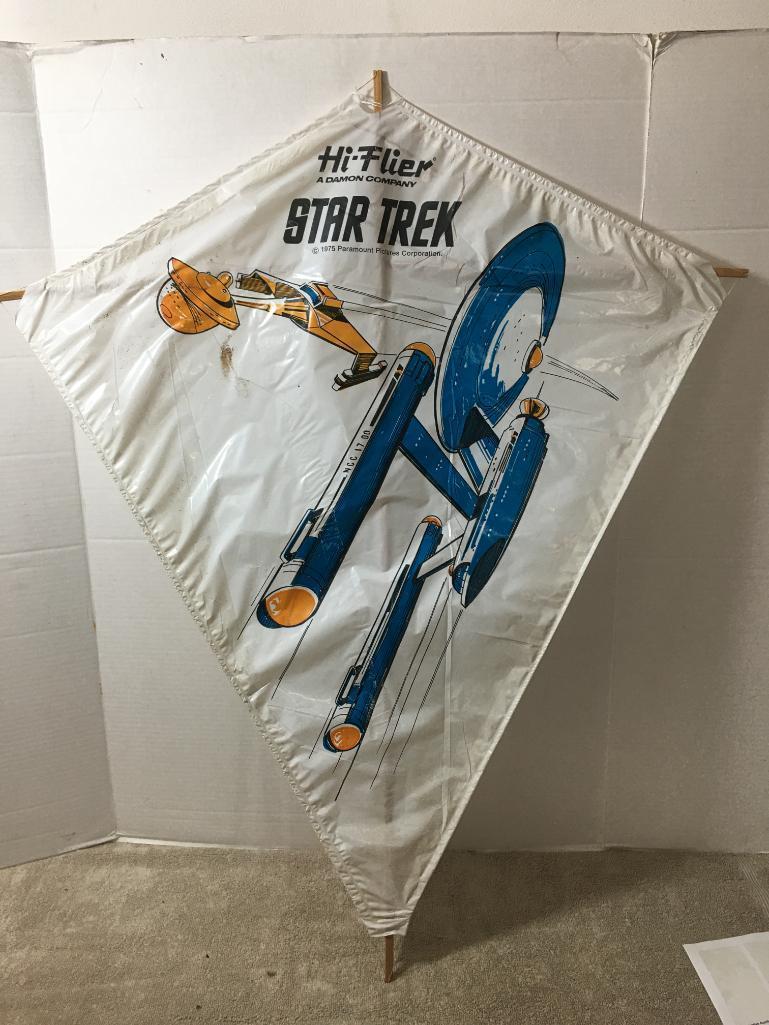 Vintage Star Trek Hi-Flier Plastic Kite 1975