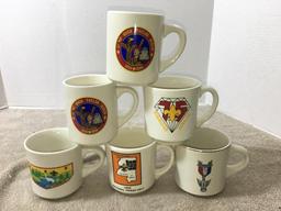 Case of Misc Boy Scout Coffee Mugs