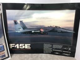 Misc Airforce Lot Incl Posters, Sticker and More