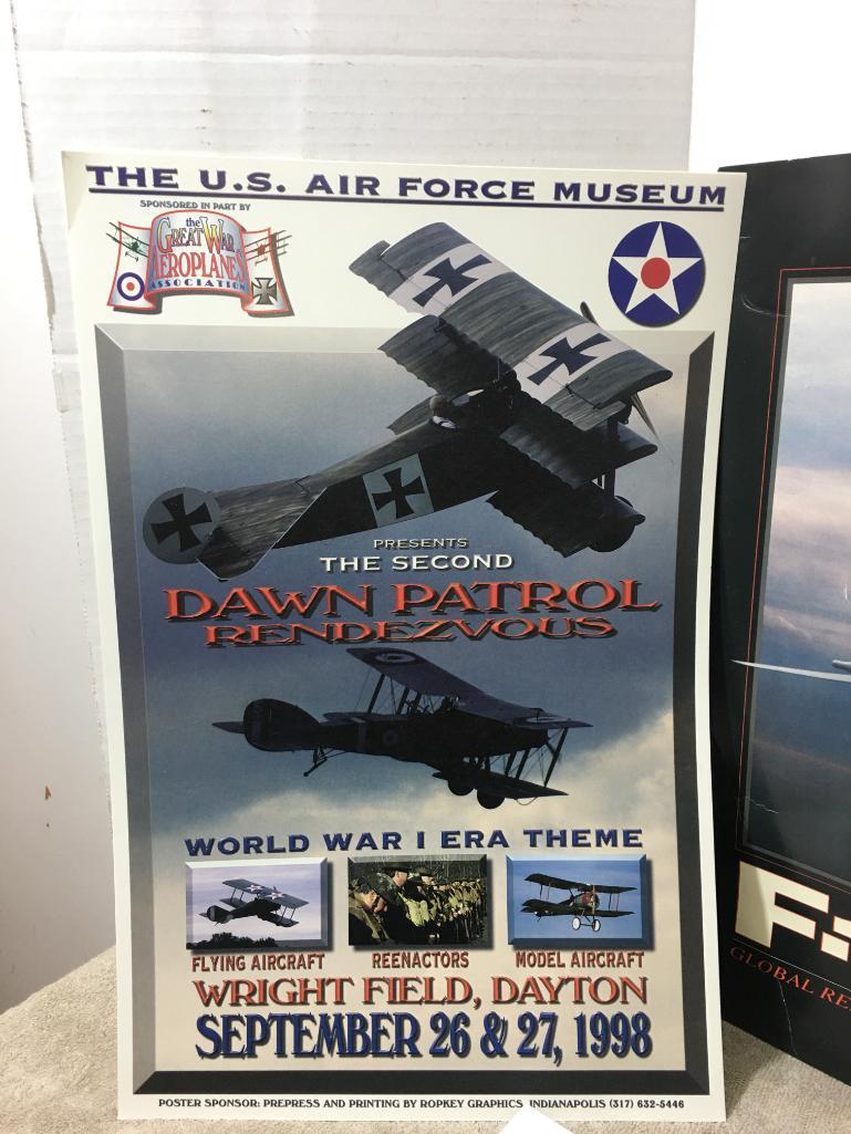 Misc Airforce Lot Incl Posters, Sticker and More