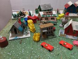 Vintage Home Made Christmas Village