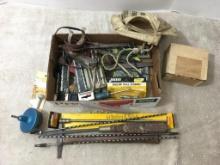 Group of Misc Hand Tools, Drill Bits, Files and More