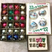 Group of Misc Vintage Christmas Ornaments