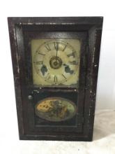 Vintage Wood Mantle Clock