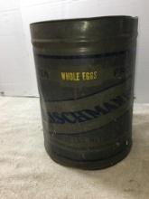 Fleischmann's Whole Eggs Tin