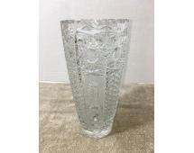 Valaska Bela Hand Cut Crystal Vase