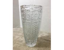 Valaska Bela Hand Cut Crystal Vase