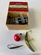 Vintage Fishing Lot Inc Two Reels and Lures
