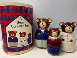 3 Bear Canister Set