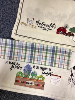 Two Table Runners and Two Tea Towels
